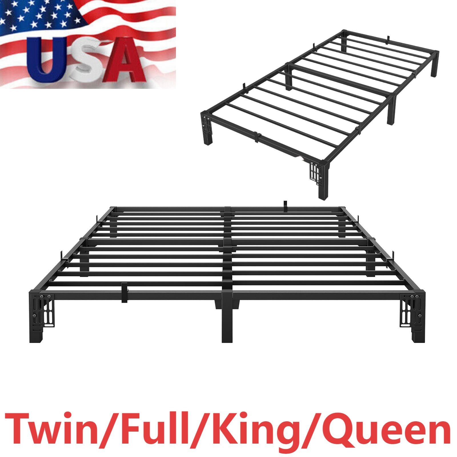 Metal Bed Frame Twin Full Queen King Size 10 inch Heavy Duty Platform Bed Frames