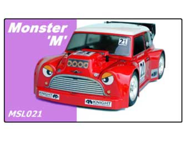 Chevron MSL021B MonsterM M-size chassis compatible body