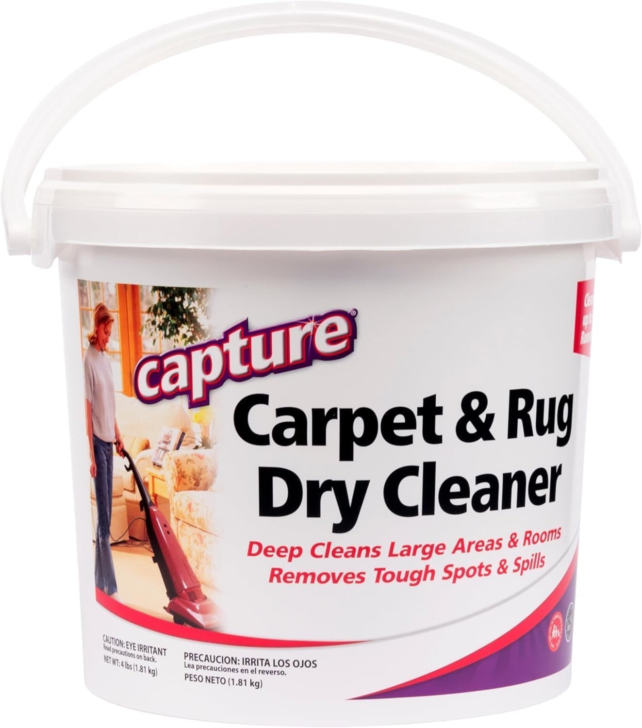 ture Carpet & Rug Dry Cleaner w/Resealable lid - Home, Car, Dogs & Cats
