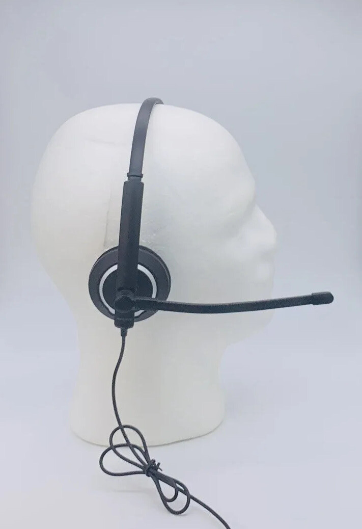 Awatrue Computer Headset EH05 with Microphone Wired 3.5mm Jack Black - Open Box