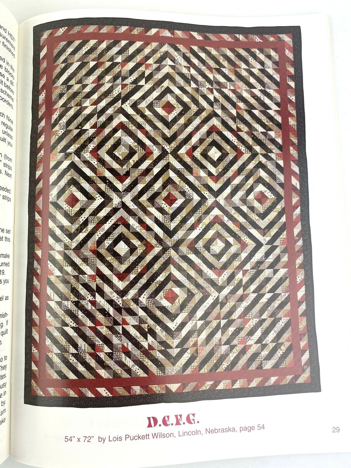 Terrific Triangles Shelly Burge Quilt Quilting Patterns Book 1995 SIGNED