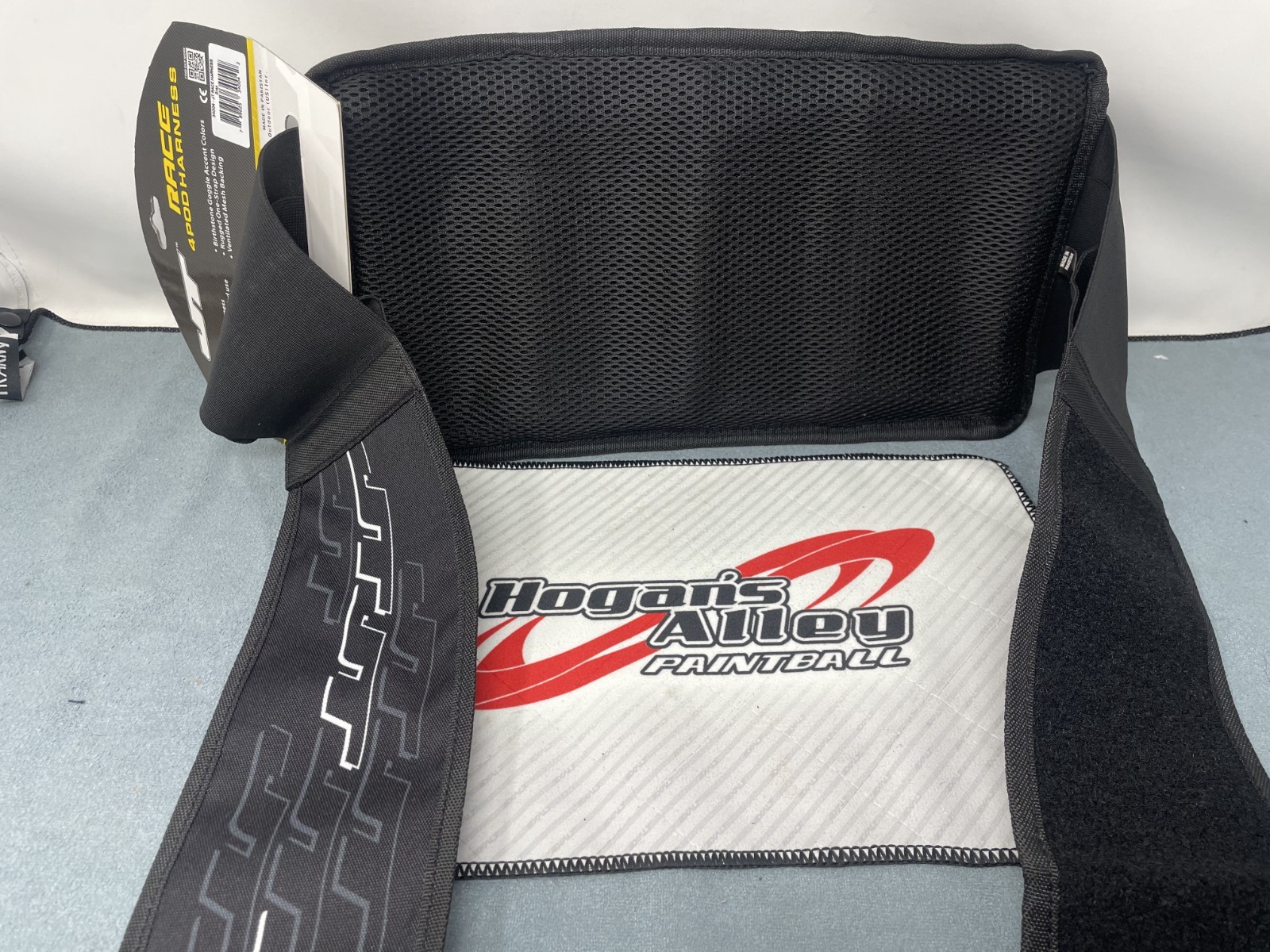 JT Race 4 Pod Paintball Pack/Harness (Gray)