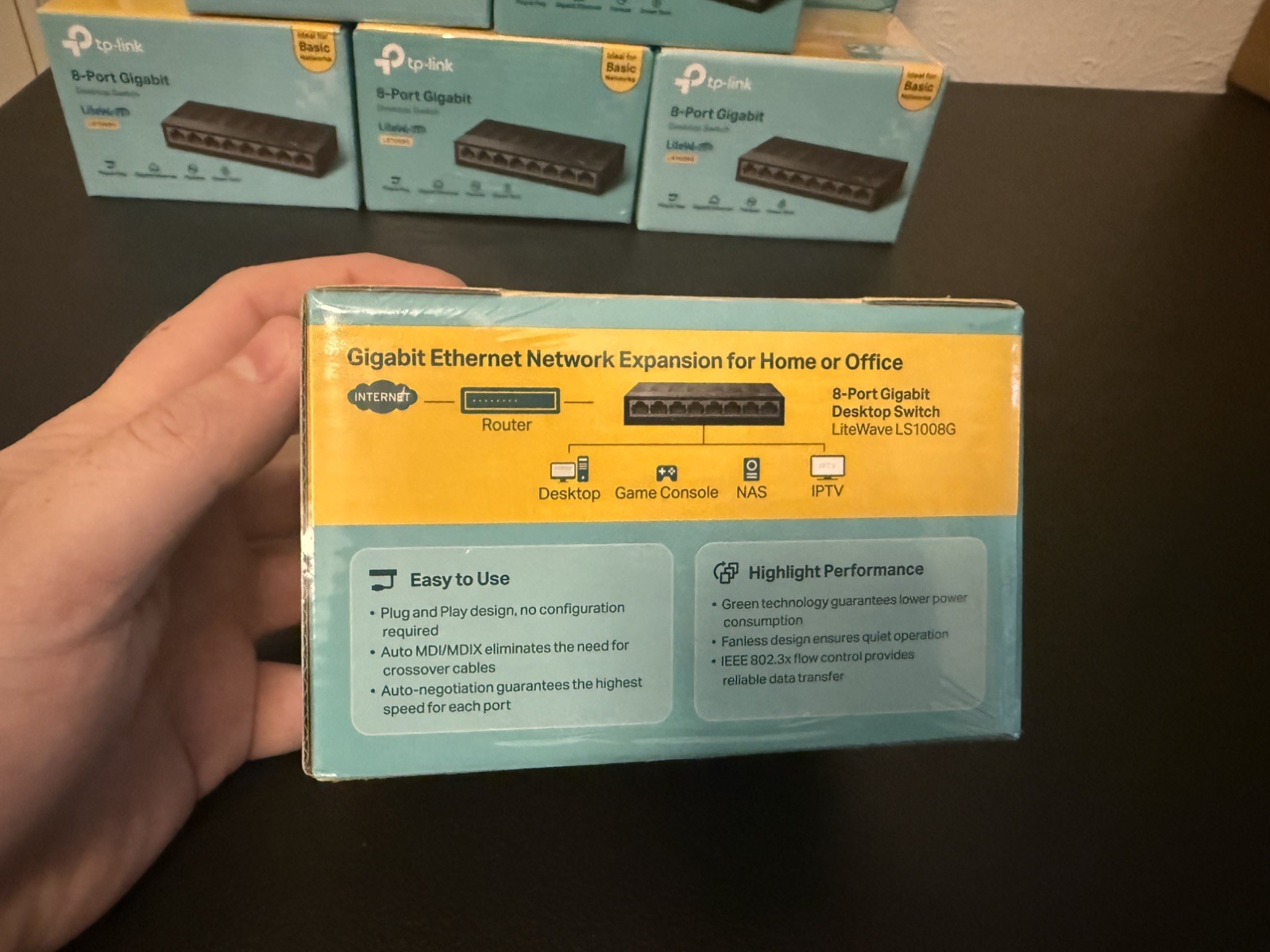 TP-Link 8-Port Gigabit Ethernet Desktop Switch