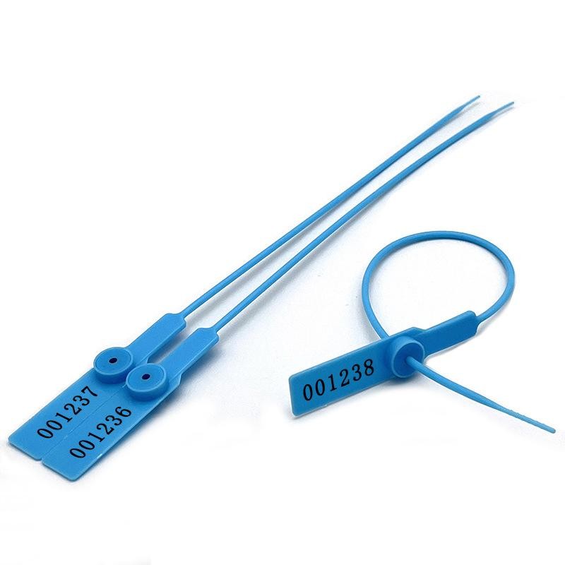 100Pcs Transportation Truck Plastic Security Seal 28cm Label With Number