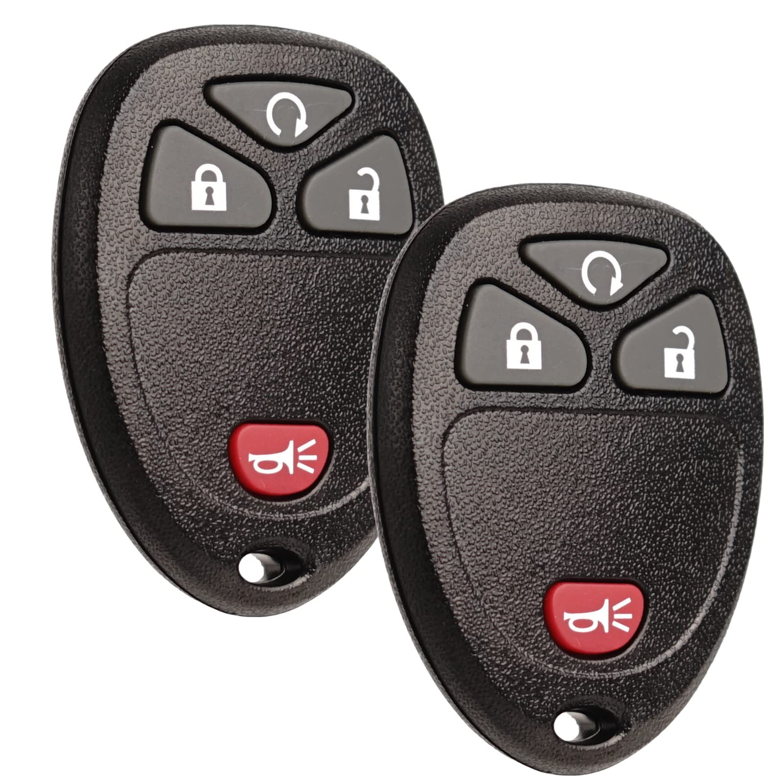 SUPALAND Keyless Entry Remote Control Key Fob Replacement Fits Chevy Black