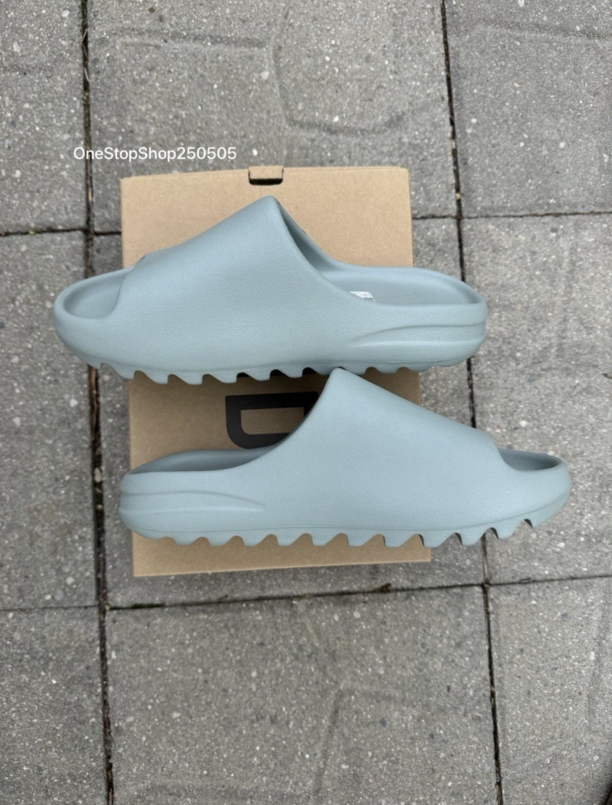 Adidas Yeezy Slide Salt Size 12 men