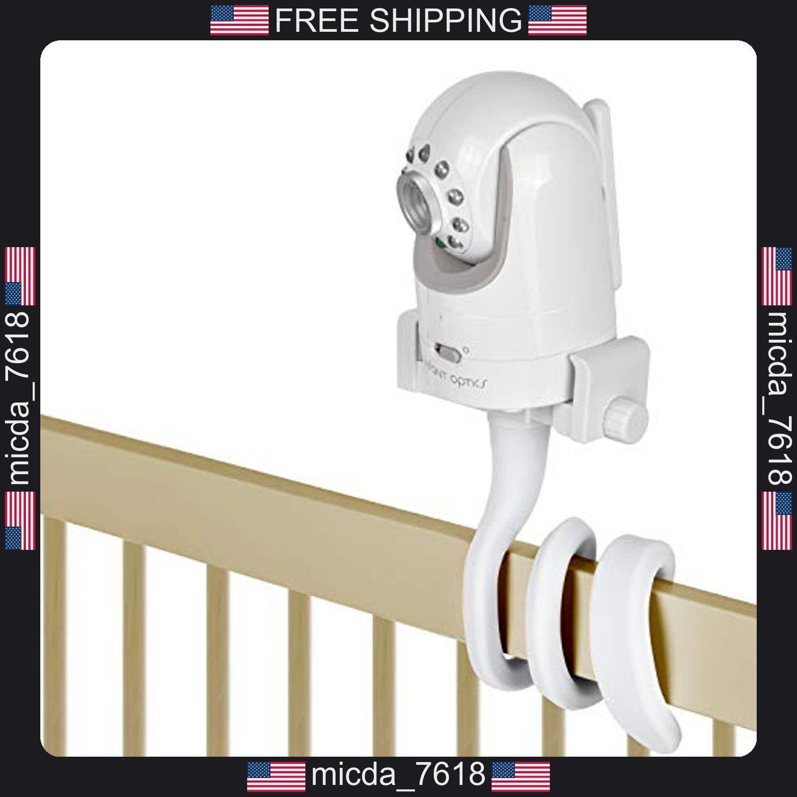 Baby Monitor Mount Adjustable Camera Holder for Most Devices