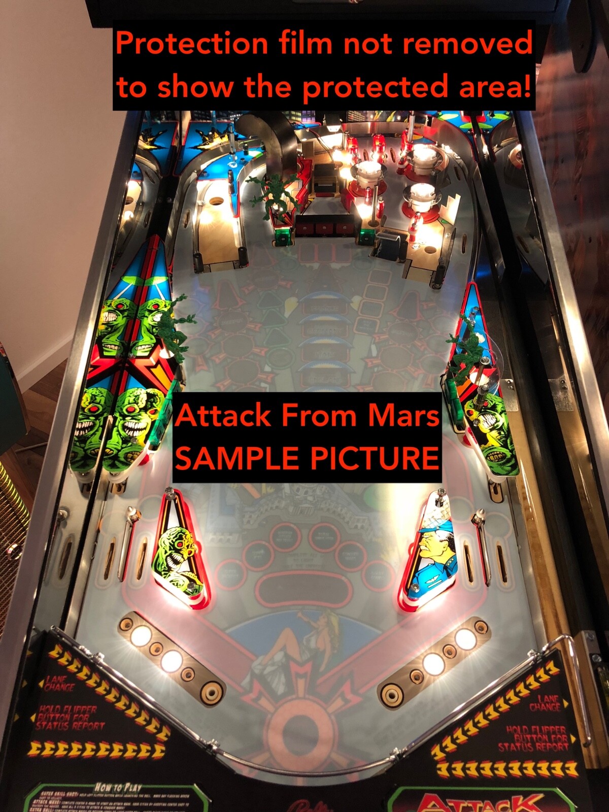 Playfield Protector for Bally - Silverball Mania Pinball Machine