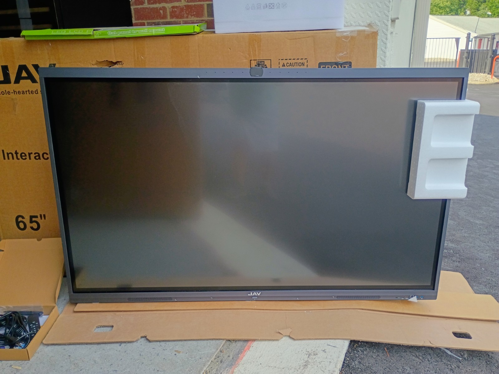JAV 65" Smart Interactive 4K UHD Touchscreen Whiteboard for Classroom Office