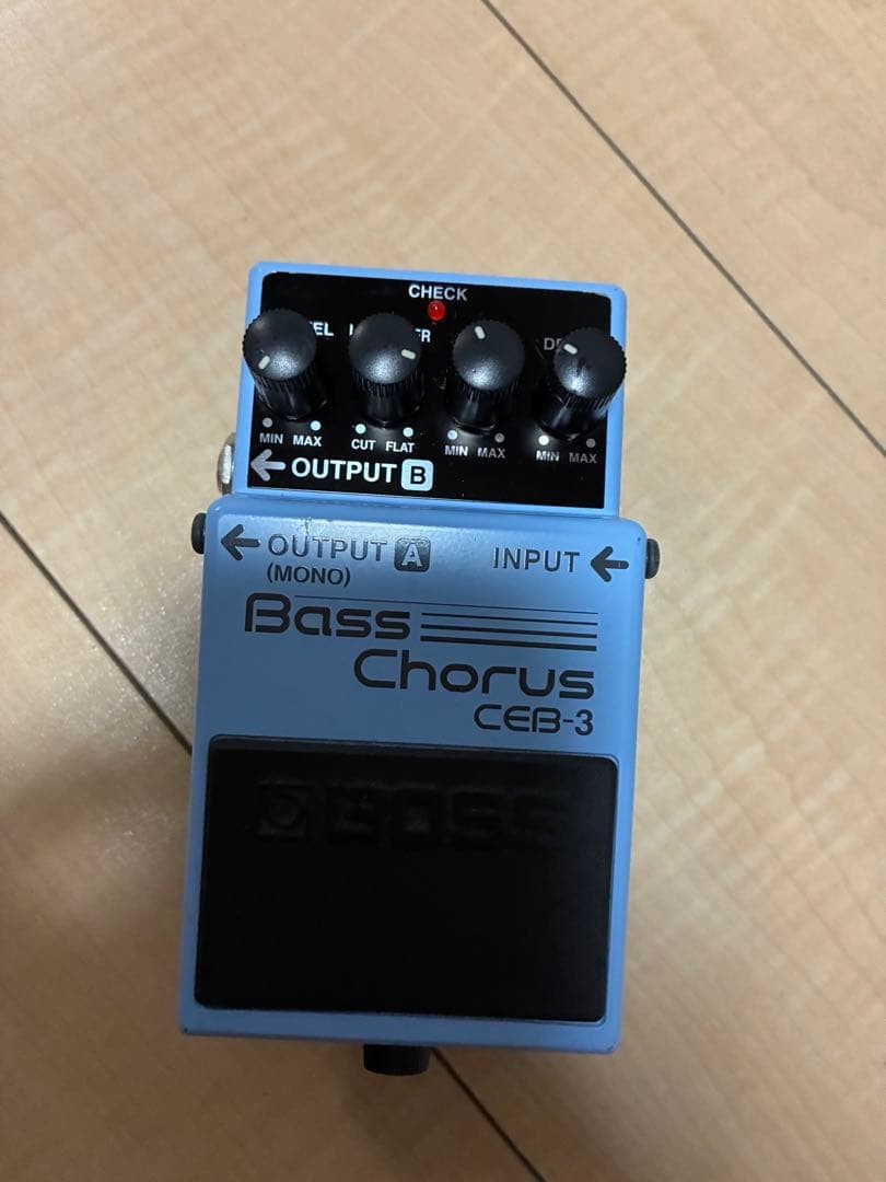 BOSS CEB-3 BASS chorus Guitar Effects Pedal Blue Free chorus with low filter