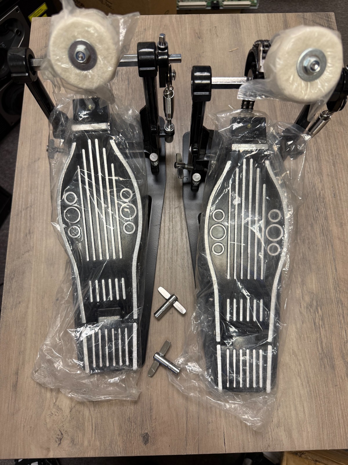 Signature Music Pro Double Bass Drum Pedal 7199 FOR PARTS/ REAIR READ