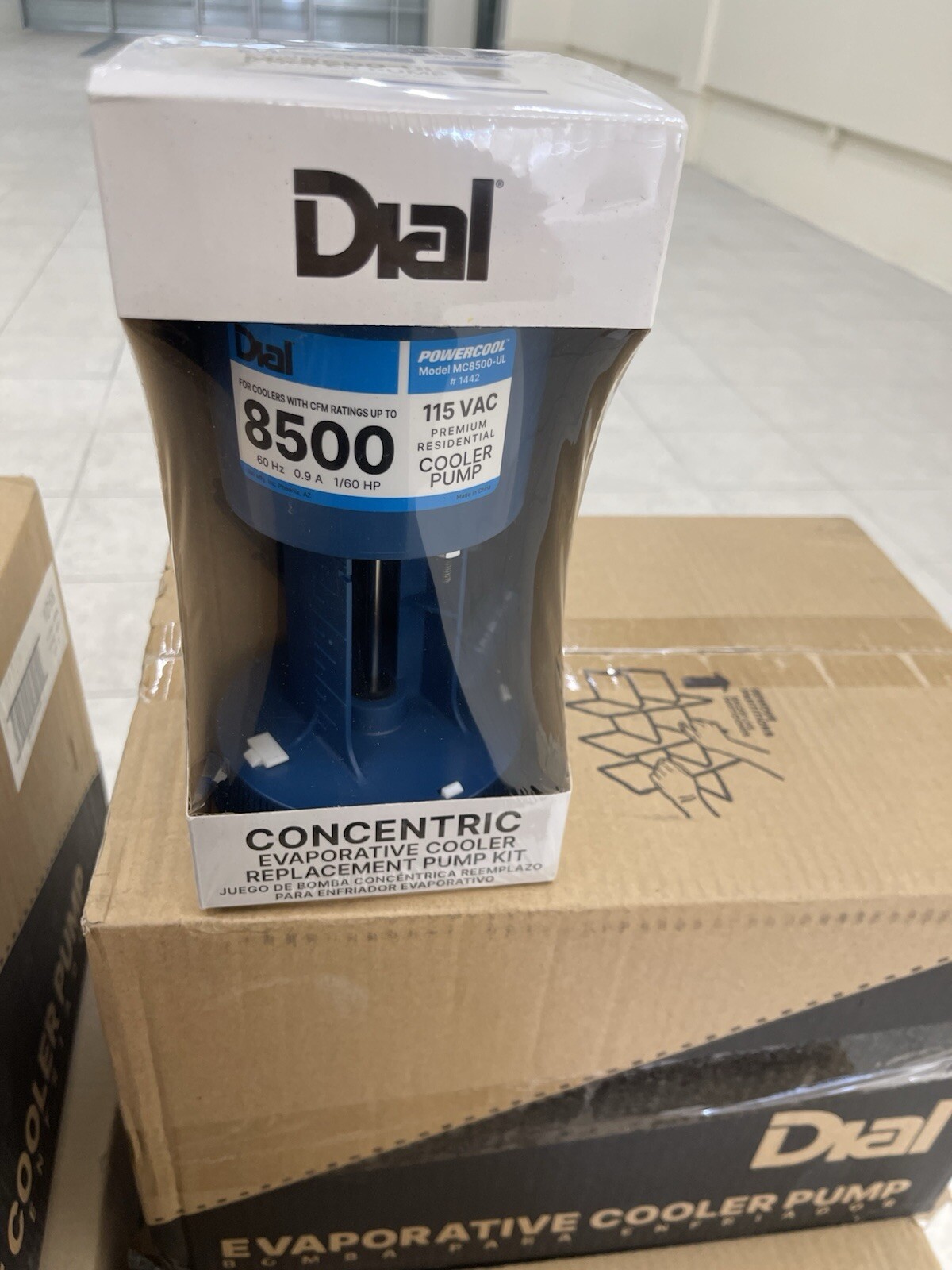 Dial Cooler Pump Model MC8500-UL