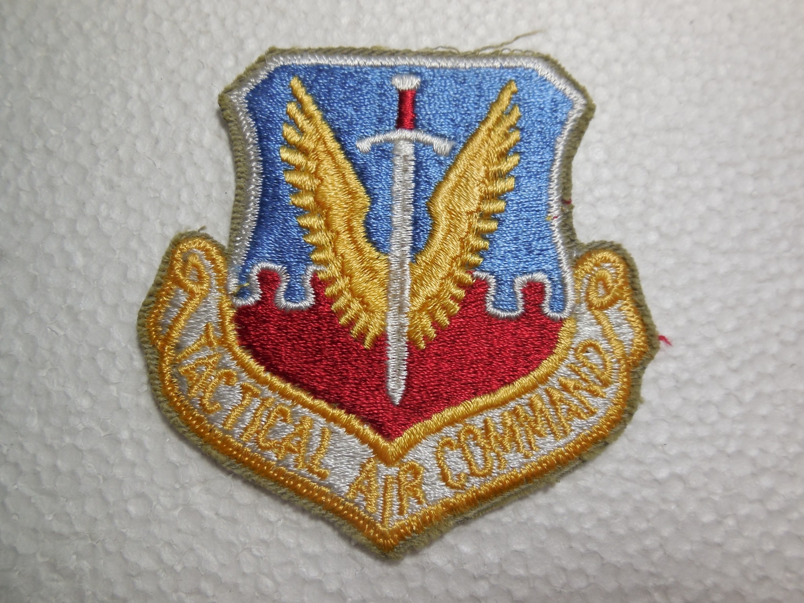 USAF TACTICAL AIR COMMAND FULL COLOR PATCH FREE USA SHIPPING