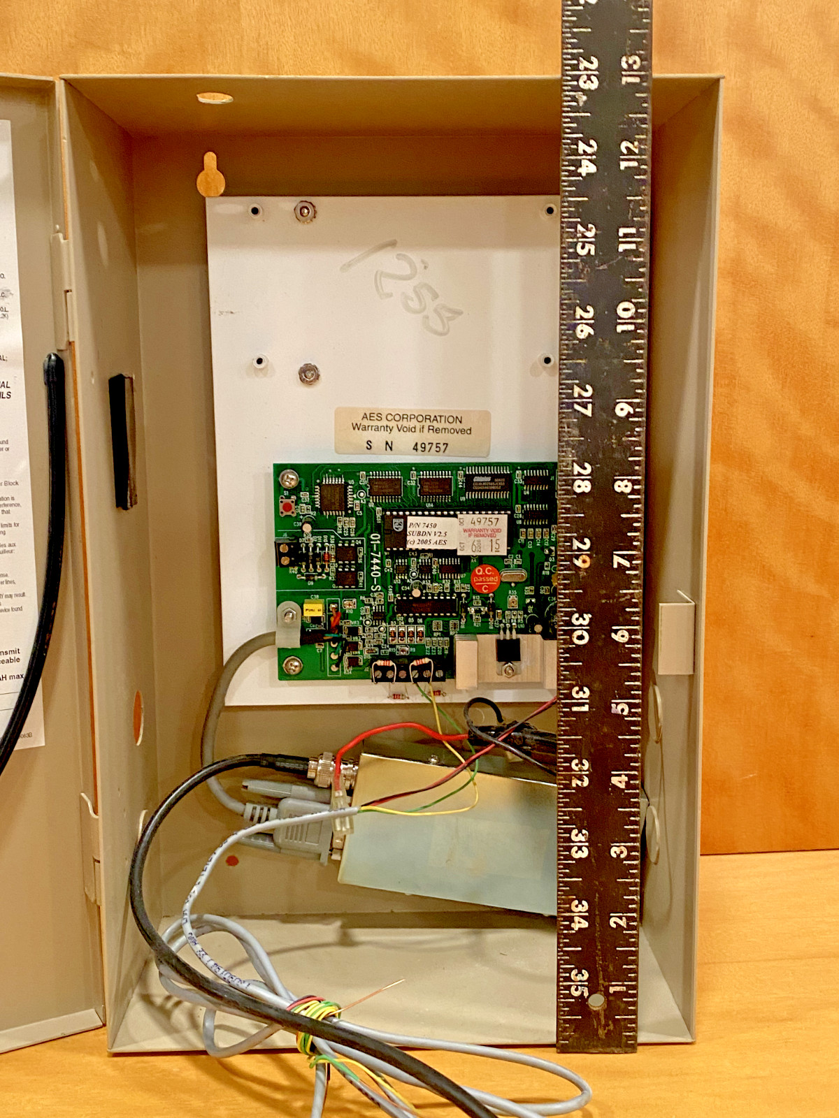 AES 7450 IntelliNet Burglary Subscriber Supervised Communicator
