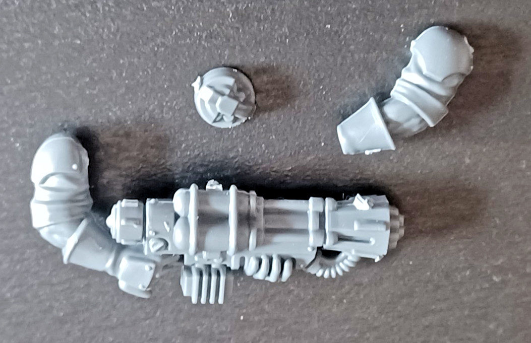 Neophyte Hybrid Webber-Bits-Web Gun-Genestealer Cult-Necromunda-Warhammer 40k