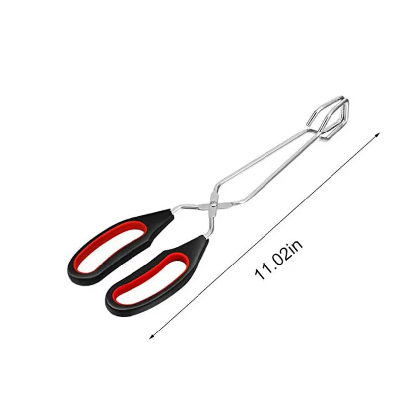 BBQ Tools Barbecue Scissor Tongs Grilled Food Tong Long Handle Scissor BBQ Bread