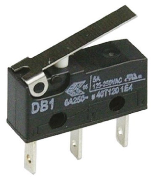 ZF Short Lever DB Series Microswitch - DB1C-B1LB