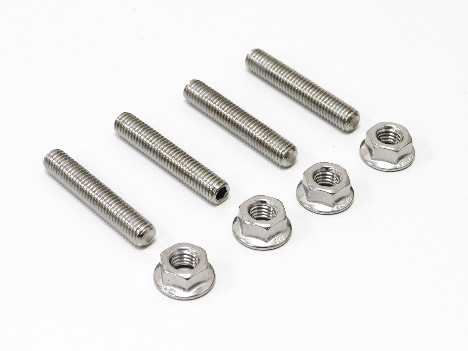 Stainless Steel Exhaust Studs & Nuts For Honda CA 125 Rebel 1995-1999