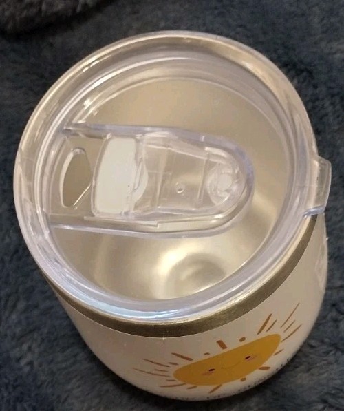 Metal Cup With Lid Sunshine
