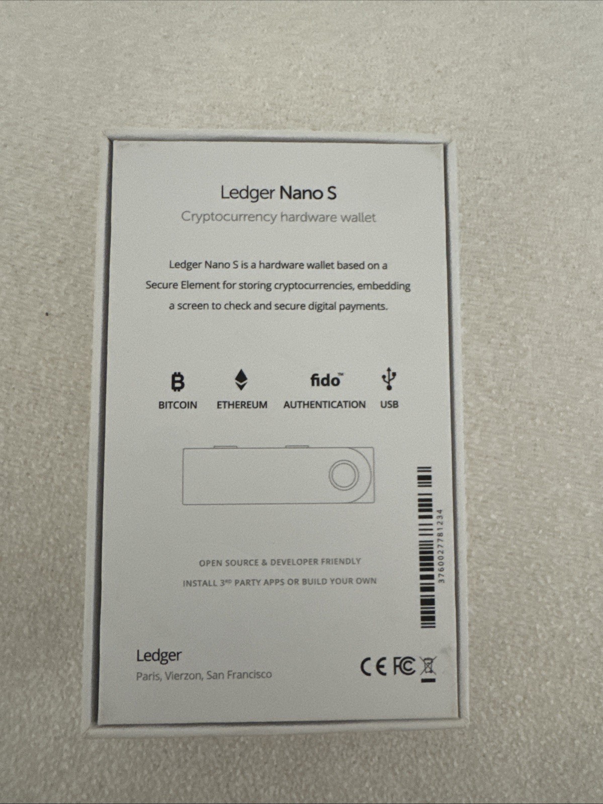 Ledger Nano S Plus Crypto Hardware Wallet