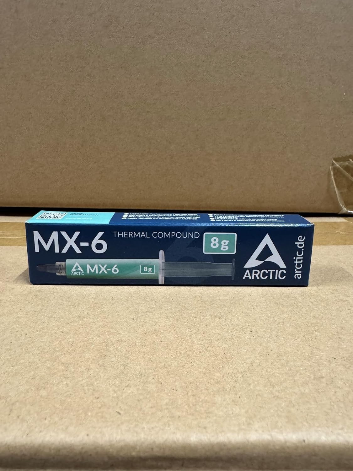 Arctic Mx-6 (8 G) - Ultimate Performance Thermal Paste For Cpu, Consol
