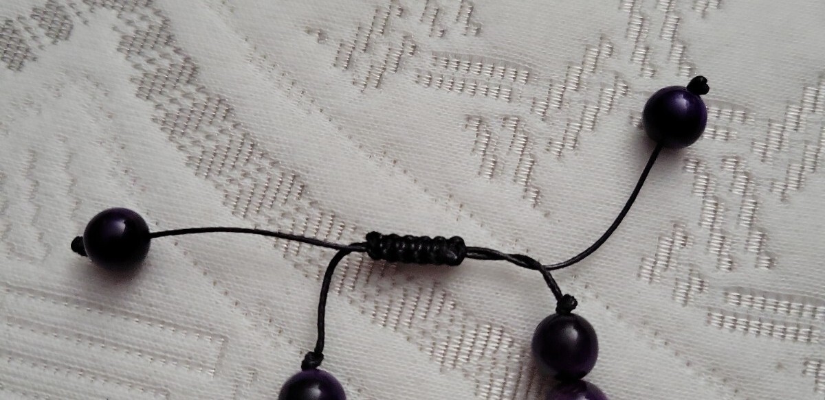 Purple Tiger Eye Bracelet