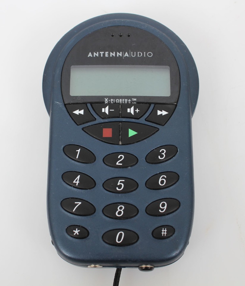 Antenna Audio X-Plorer+ MP3 Audio Tour Player