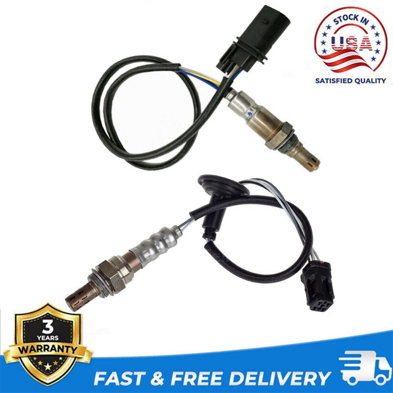 2pcs Up+Down Oxygen Sensor For 2011-2018 Kia Sportage 2.0L L4 234-5147 234-4444
