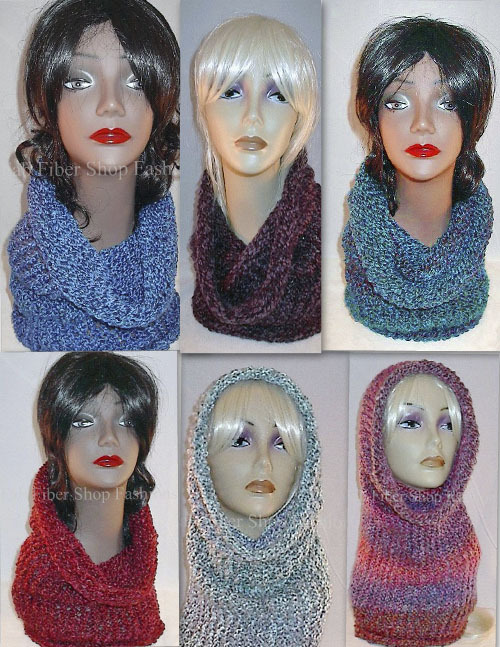 Handmade in the USA Womens Fashion Convertible Cowl Hoodie Hat Cowl Combo