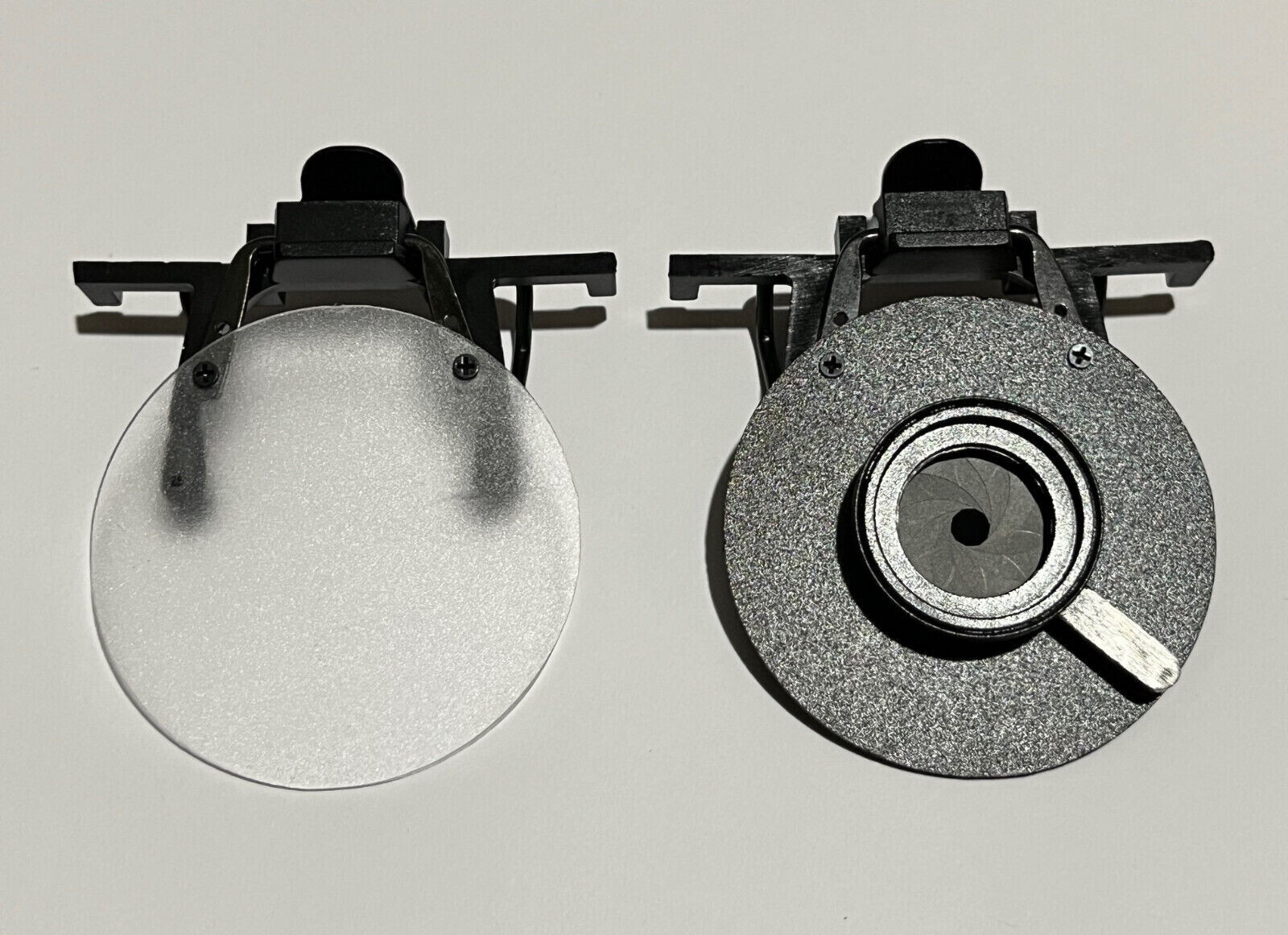 CCT Clip-on Eyeshield set / Iris + Frost Black Eyeshield Shooting / Archery