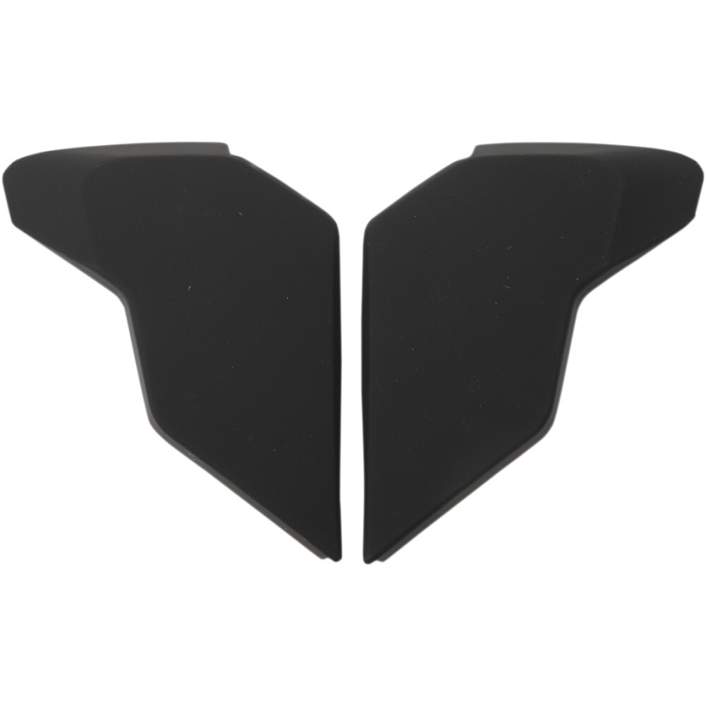 ICON MotoSports Replacement Sideplates for AIRFLITE Helmets (Rubatone Black)
