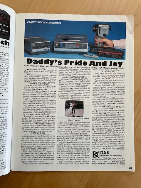 Vintage DAK Industries Sales Catalog Early Fall 1985 Computers Electronics