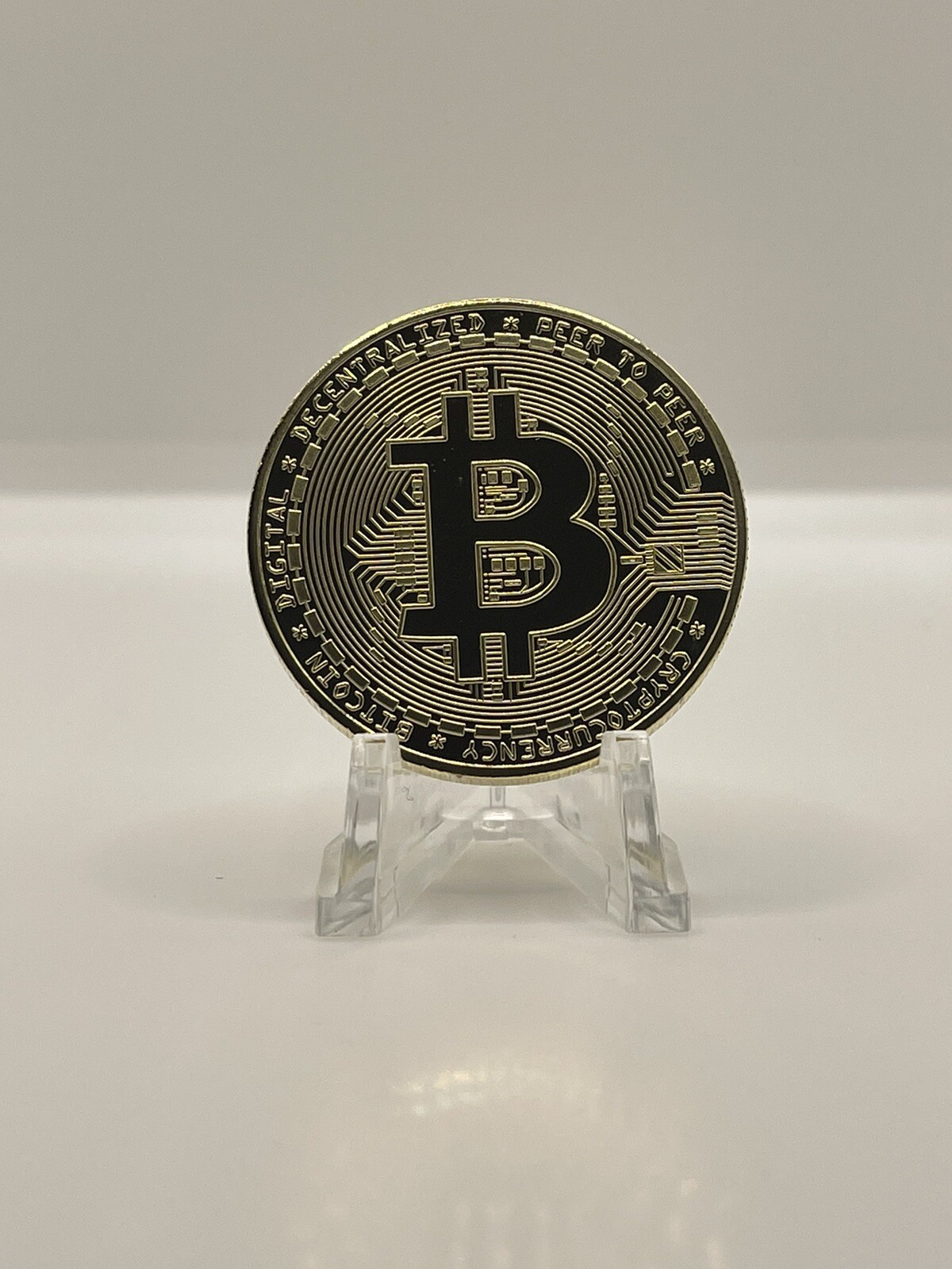 BITCOIN- No Other Coin Compares…. Pure Metal ATTENTION TO DETAIL CRYPTO COIN