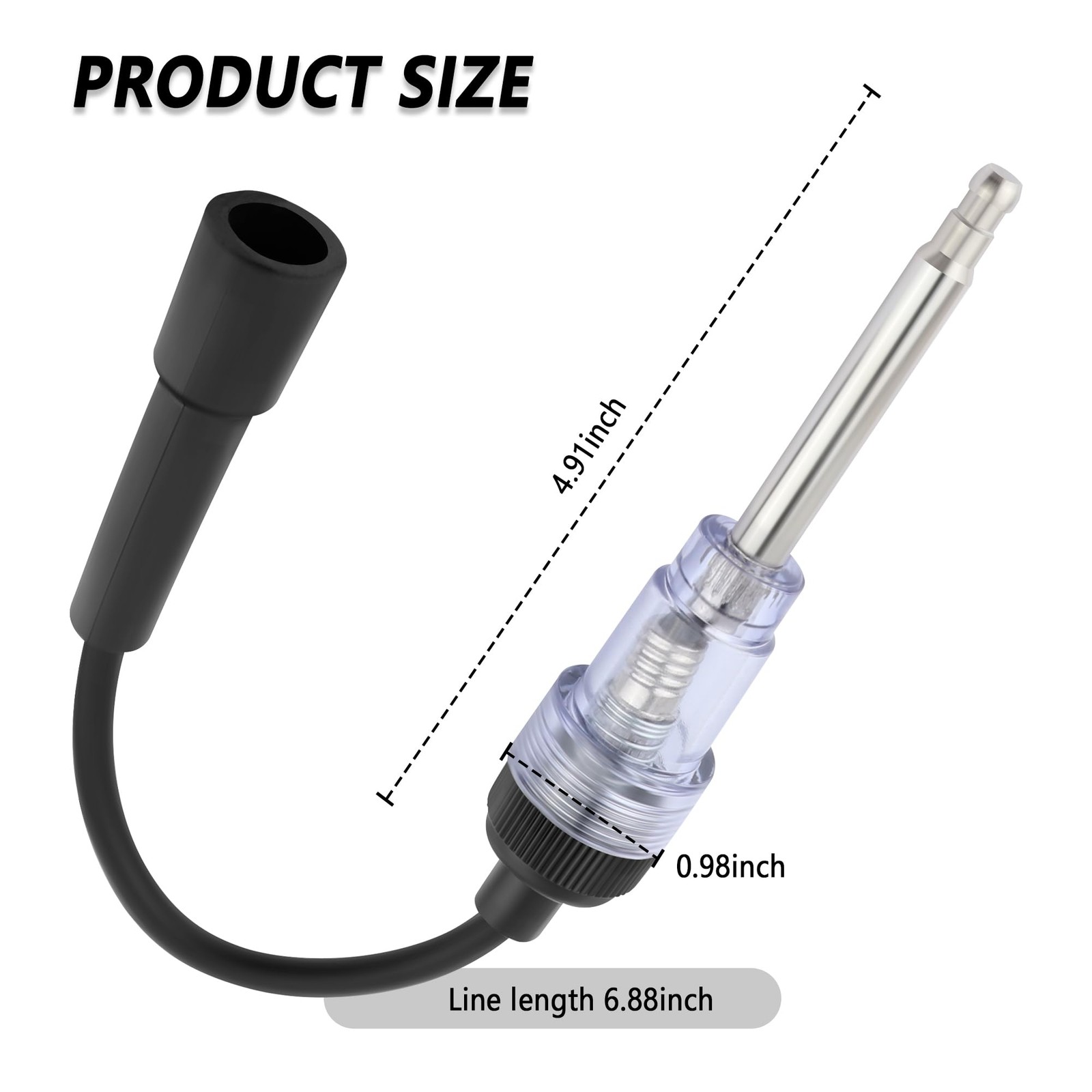 Spark Plug Tester with Indicator Lights,Spark Small Engine for 1PCS