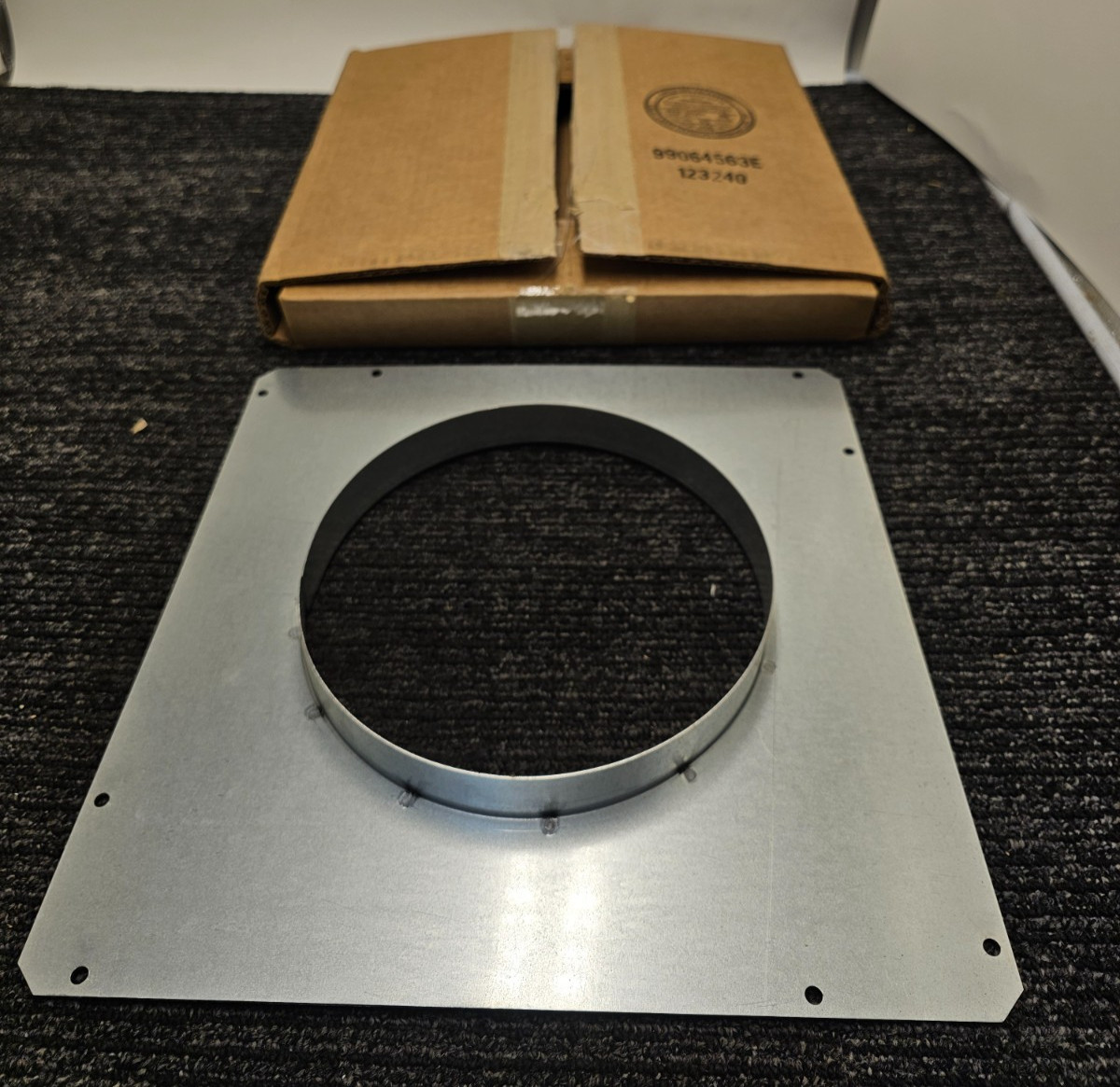Zephyr 54190053 Front Panel Rough-In Plate - 8" Round, DLI-A