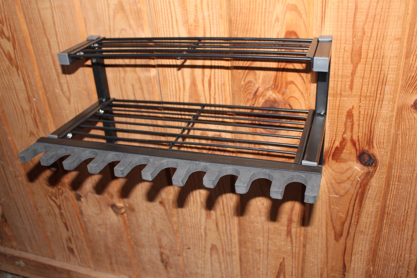 Gun & Gear Rack 2 Racks for 20 Rifle Storage wall mount