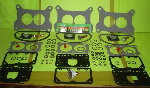 BARRY GRANT DEMON SIX SHOOTER REBUILD KITS FOR ALL 3 CARBS OE PARTS BLACK  GASK