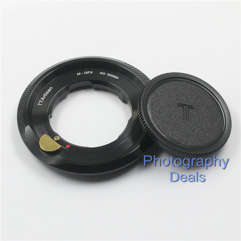 TTArtisan Lens Adapter for Leica M LM Lens to for Fujifilm GFX 50S 100S Camera