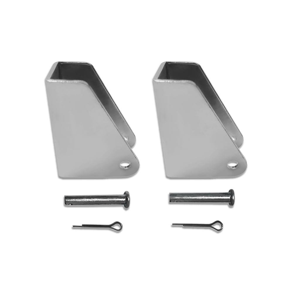 One Pair of Universal Linear Actuator Mounting Brackets with Pins 180° Swivel
