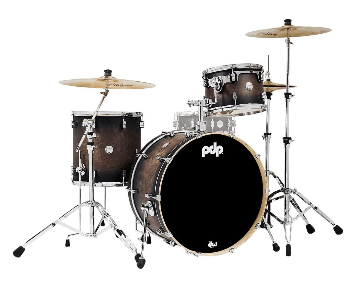 PDP Concept Maple 3-Piece Rock Shell Pack - Charcoal Burst