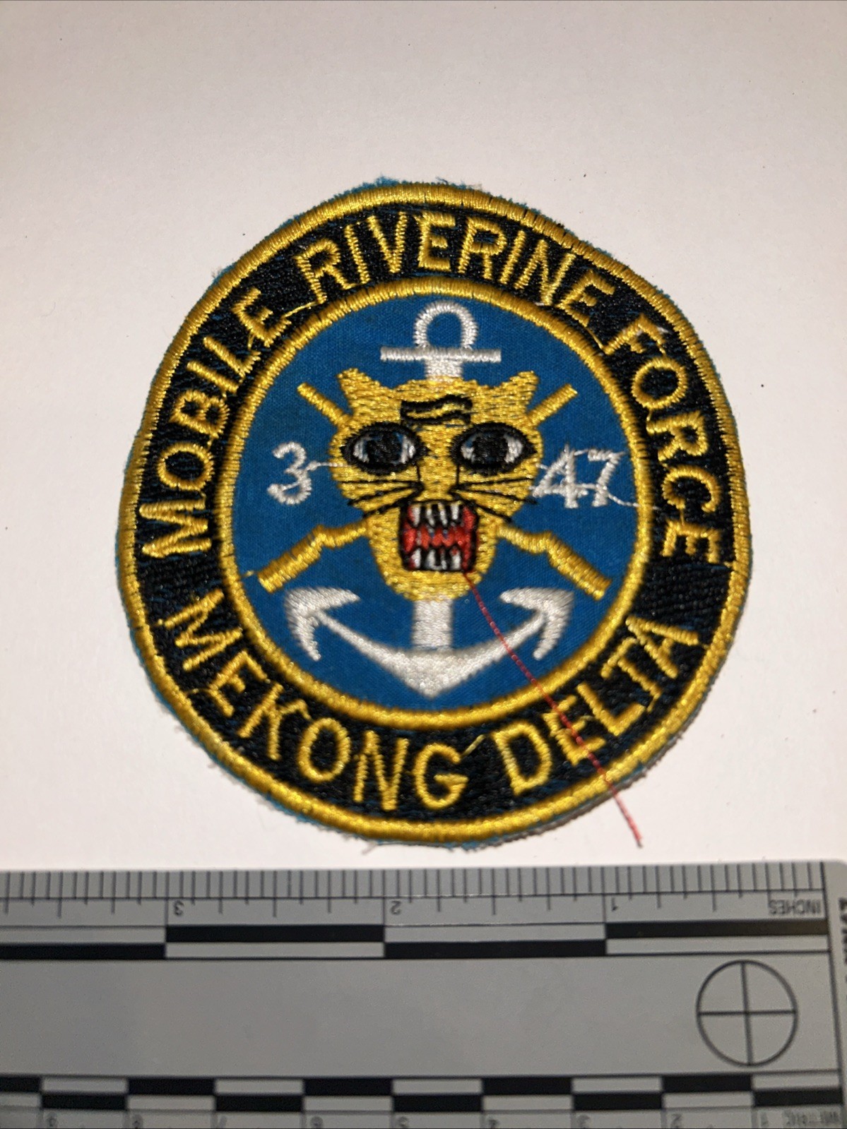 Vietnam War US Navy Mobile Riverine  Infantry Mekong Delta Patch Authentic