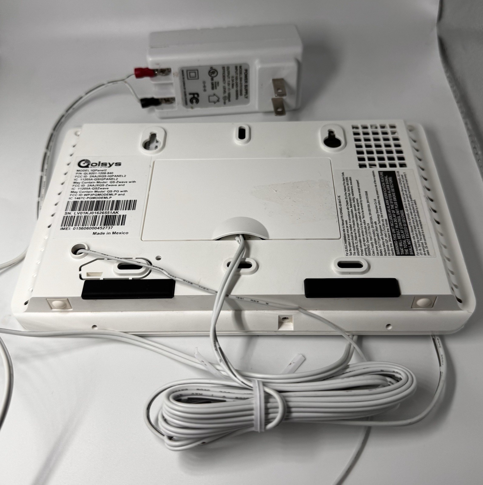 Qolsys IQ Panel 2 Brinks Home Security Alarm Panel Tested