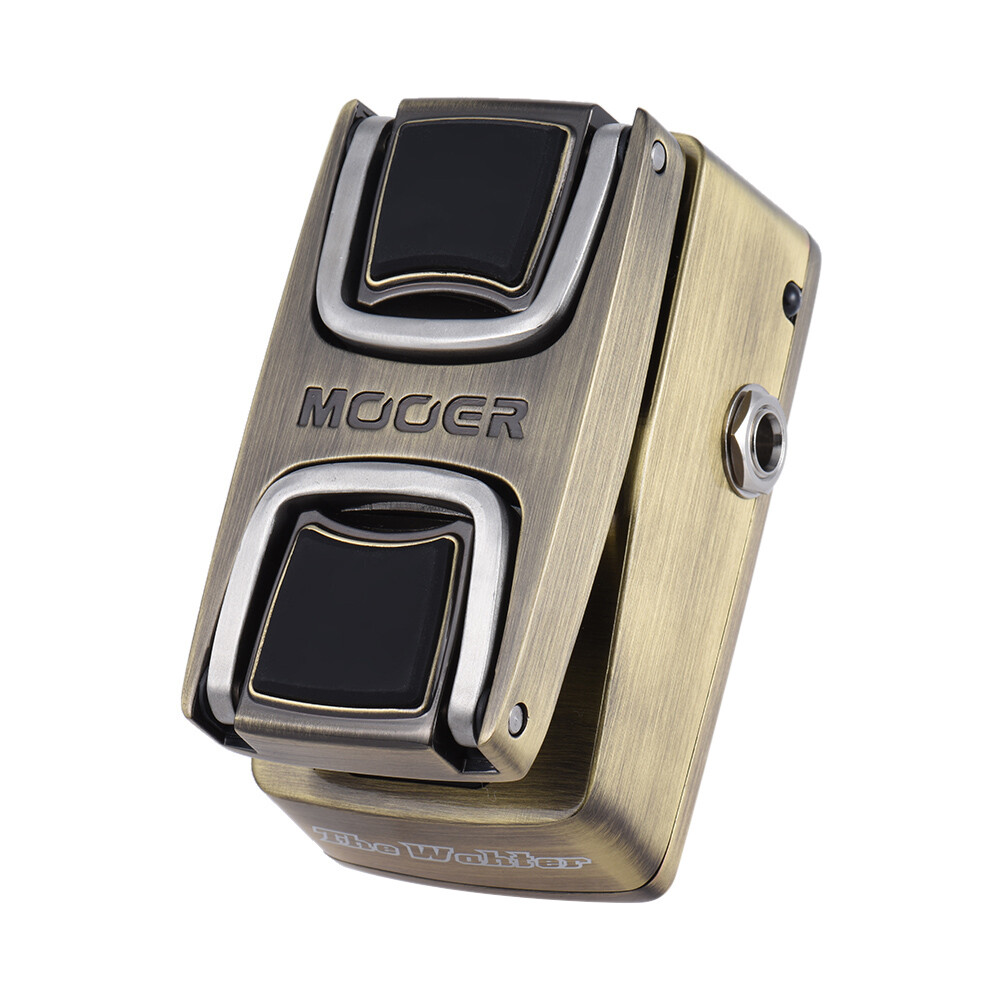 MOOER The Wahter Wah Guitar Effect Pedal Pressure Sensing Switch Metal DC9V P7L9