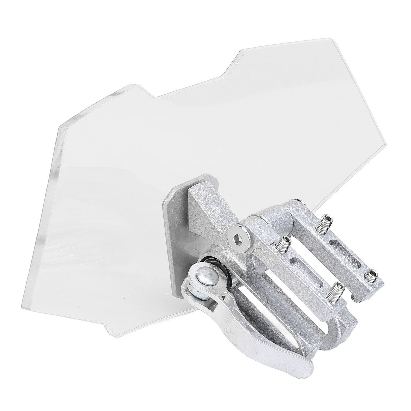 Motorcycle Acrylic Heightened Adjustable Clip On Wind Deflector HYPD
