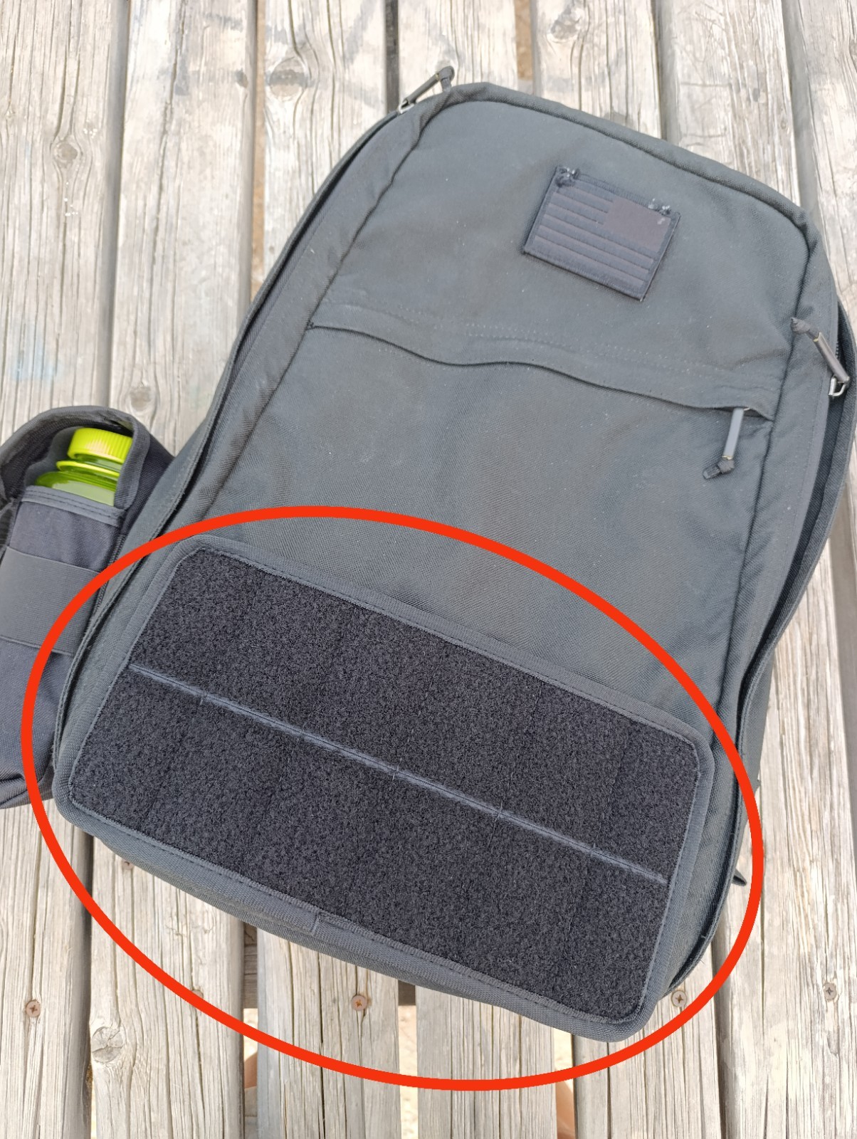 Molle to Hook'n'loop conversion panel for Goruck GR1 GR2