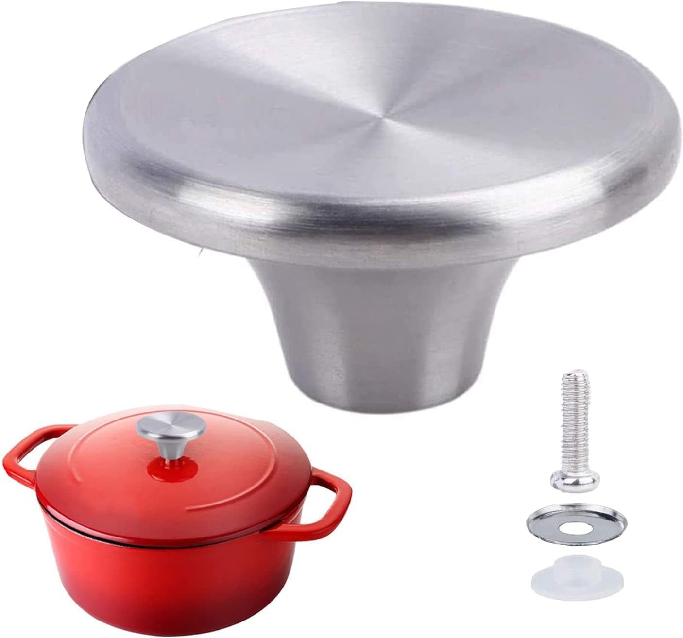 Dutch Oven Lid Knob Stainless Steel Replacement Cast Iron