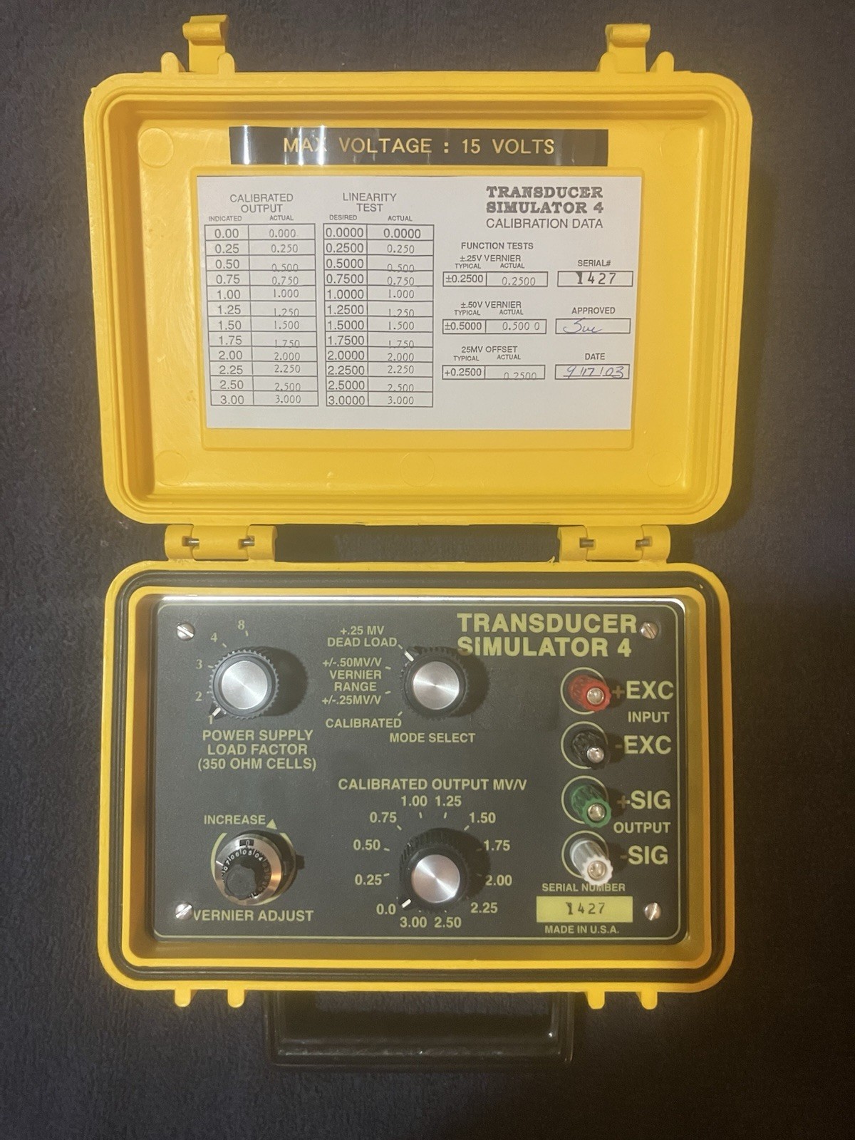 Transducer Simulator 4