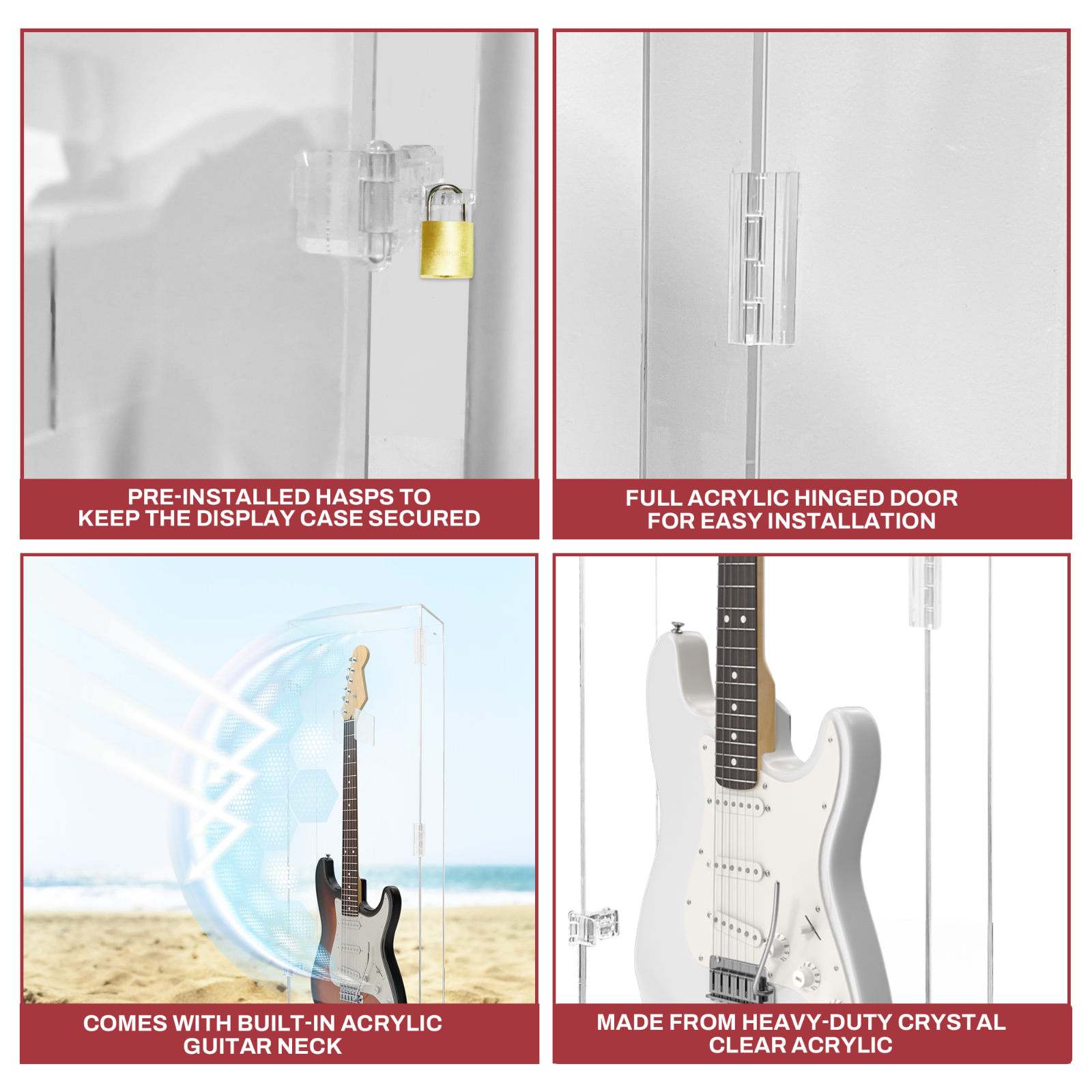 Acrylic Guitar Case