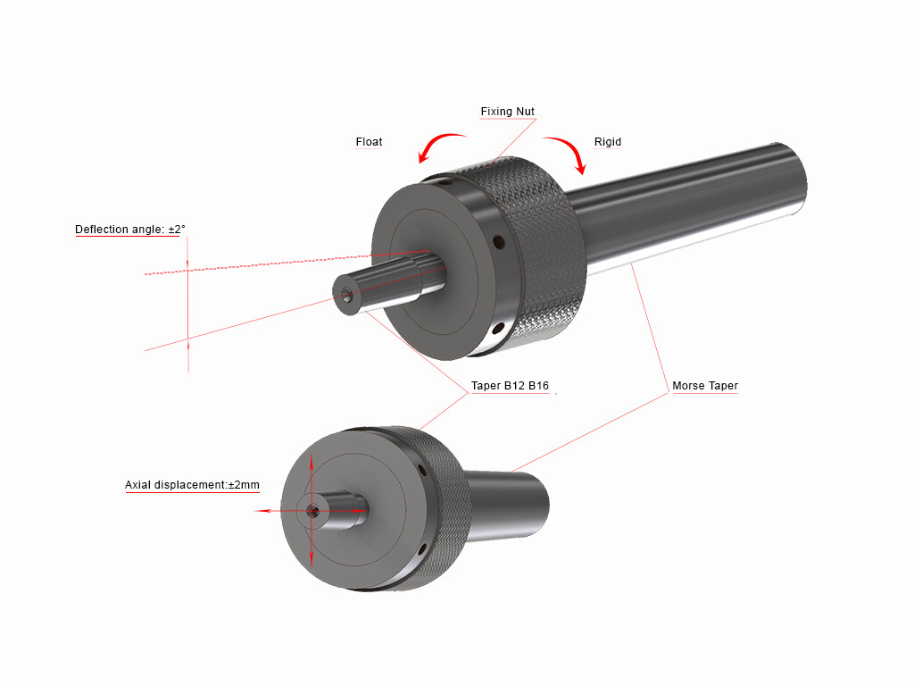 Floating Reamer Holder MT3 with cone B12