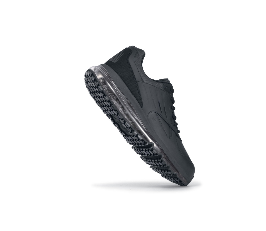 Shoes For Crews - Geo Athletic Shoes -Men's Black, Style # 22123 - Sale 2026!!!
